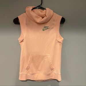 Nike Pink High Neck Top